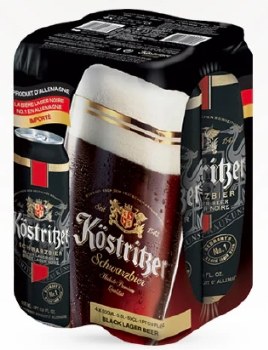 KOSTRITZER BLACK 4PK CAN