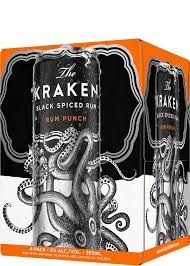 KRAKEN BLACK SPICED PUNCH 4PK