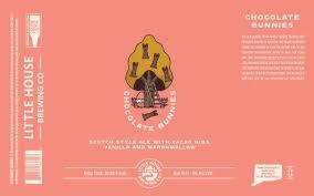 LITTLE HOUSE CHOC. BUNNIES 4PK