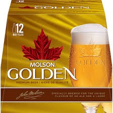 MOLSON GOLDEN 12PK
