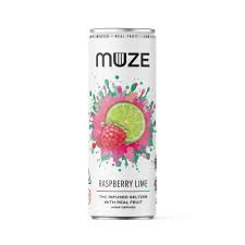 MUZE THC INFUSED RASP/LIME 4PK