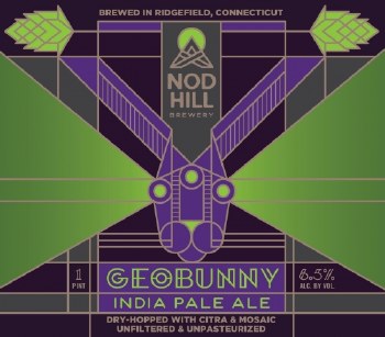 NOD HILL GEOBUNNY 4PK