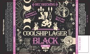 OEC COOLSHIP BLACK LAGER 4PK