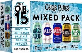 OSKAR BLUES VARIETY 15-PK