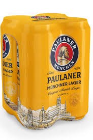 PAULANER MUNICH LAGER 4PK CAN