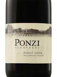 Ponzi Pinot Noir