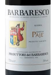 Produttori Paje '19