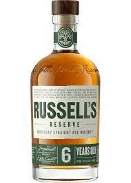 RUSSELLS 6YR RYE RSV 750ML