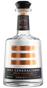 SAUZA TRES GEN ANEJO CRST750ML