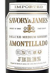 Savory & James Amontillado