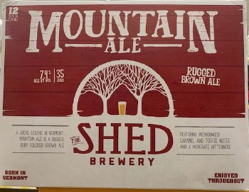 SHED MOUNTAIN ALE 12PK