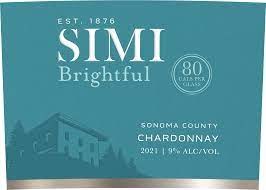 Simi Chardonnay Brightful750ml