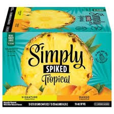 SIMPLY VRTY TROPICAL 12PK