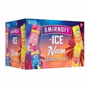 SMIRNOFF NEON LEMON MIX12PK