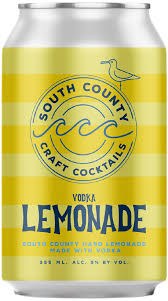 SOUTH COUNTY VODKA LEMON 4PK