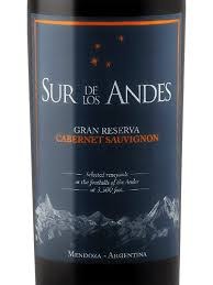 Sur de Los Andes Cab Sauv GRSV