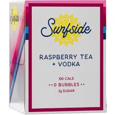 SURFSIDE RASP TEA/VODKA 4PK