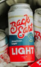 BACK EAST LIGHT LAGER 4PK