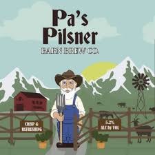 BARN BREW PA'S PILSNER 4PK