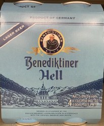 BENEDIKTINER ORIG HELLES 4PK