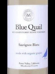 Blue Quail Sauvignon Blanc ORG