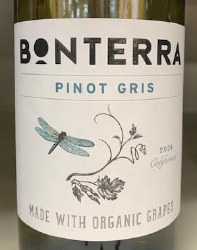 Bonterra Pinot Gris 750ml