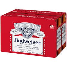 BUD 12OZ 24PK BTL