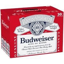 BUD 12OZ 30PK CAN