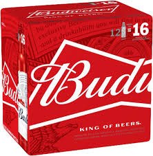 BUD 16OZ ALUMINUM 12PK