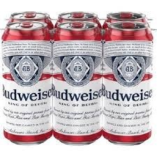 BUD 16OZ 6PK CAN