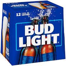 BUD LIGHT 12OZ 12PK BTL