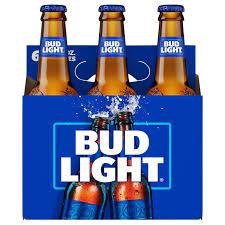 BUD LIGHT 12OZ 6PK BTL