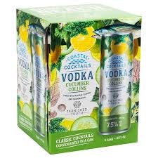 COASTAL CUCUMBER COLLINS 4PK