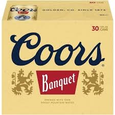 COORS 30PK CAN