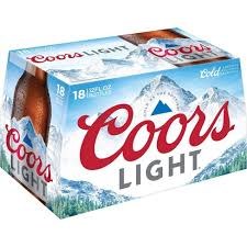 COORS LIGHT 18PK BTL