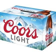 COORS LIGHT 24PK BTL