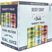 DEEP EDDY SODA VARIETY 6PK