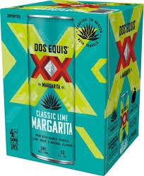 DOS EQUIS LIME MARGARITA 4-PK