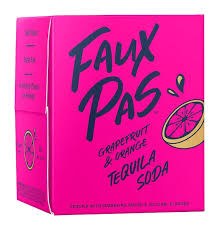 FAUX PAS GFRUIT/ORANGE TEQ 4PK