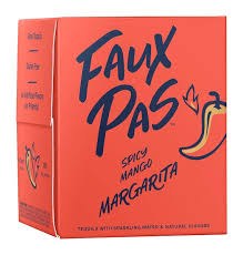 FAUX PAS SPCY MANGO MARG 4PK