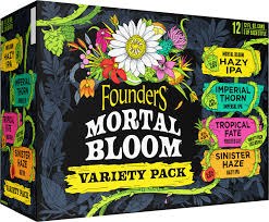 FOUNDERS VRTY MORTAL BLOOM12PK