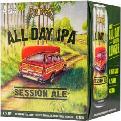 FOUNDERS ALL DAY IPA 16-OZ 6PK