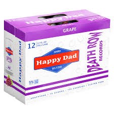 HAPPY DAD GRAPE SELTZER 12PK