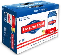 HAPPY DAD FRUIT PUNCH 12PK