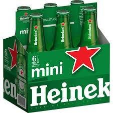 HEINEKEN 7OZ 6PK BTL