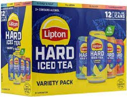 LIPTON ICED TEA VRTY HARD 12PK