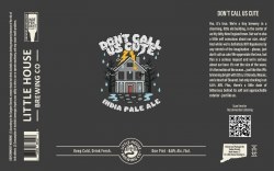 LITTLE HOUSE DON'T CALL 4PK