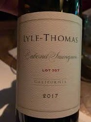 Lyle Thomas Cabernet Sauvignon