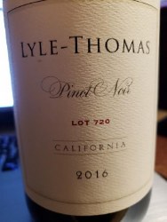 LYLE THOMAS PN 750ML