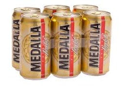 MEDALLA LIGHT 6PK CAN